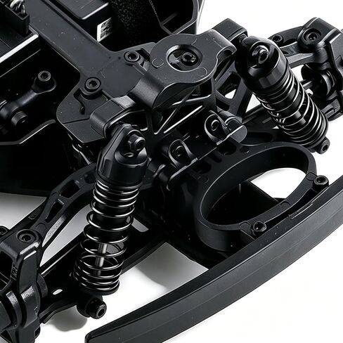 RC Progressive Shock Spring Set for Arrma Grom 1/14 Typhon 1/16 Mojave 1/18 Granite, Soft Initial then Stiffer to Prevent Bottom Out, 38mm Upgraded Suspension Springs, Black in Saudi Arabia