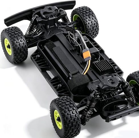 RC Progressive Shock Spring Set for Arrma Grom 1/14 Typhon 1/16 Mojave 1/18 Granite, Soft Initial then Stiffer to Prevent Bottom Out, 38mm Upgraded Suspension Springs, Black in Saudi Arabia