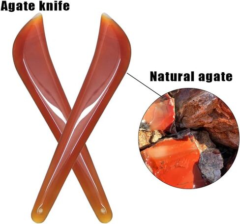 Professional Agate Knife Burnisher Hand Jewelry Polishing Tool Gold Silver Polishing Tools Hand Jewelry in Kuwait
