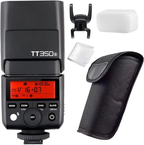 فلاش Godox TT600 Speedlite مع نظام لاسلكي مدمج 2.4G | فلاش يدوي مع Hotshoe قياسي، متوافق مع كاميرات Canon Nikon Pentax Olympus للإضاءة اللاسلكية متعددة الاستخدامات in Kuwait