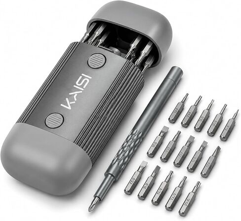 Kaisi 70 in 1 Precision Screwdriver Set Professional Electronics Repair Tool Kit with 56 Bits Magnetic Driver Kit, Anti Static Wrist Band, Spudgers for Tablet, Macbook, PC, iPhone, Xbox, Game Console in Kuwait