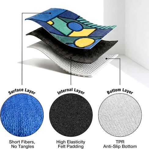 UTEE Cat Rug for Indoor Cats, Non-Slip Pet Mat 24"x32", Belgian Loop Pile Cat Play & Feeding Mat, Scratch-Resistant Carpet, Suitable for Use Near Litter Box Areas in Kuwait