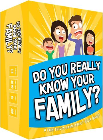 Do You Really Know Your Family? Fun Family Game for Kids, Teens and Adults in Kuwait