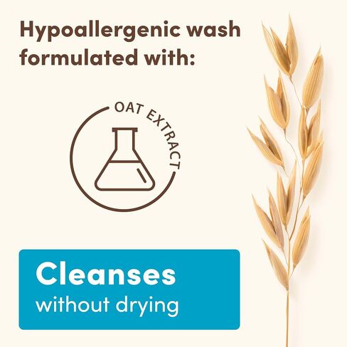 Aveeno Baby Daily Moisturizing 2-in-1 Wash & Shampoo, Baby Body Wash & Shampoo with Shea Butter & Oat Extract Gently Cleanses Baby's Sensitive Skin & Scalp, Gentle Coconut Scent, 12 fl. oz in Kuwait