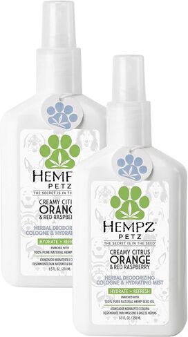 Hempz Petz Dog Cologne, Creamy Citrus Orange & Red Raspberry, 8.5 fl. oz. - Hydrating Puppy Perfume in Kuwait