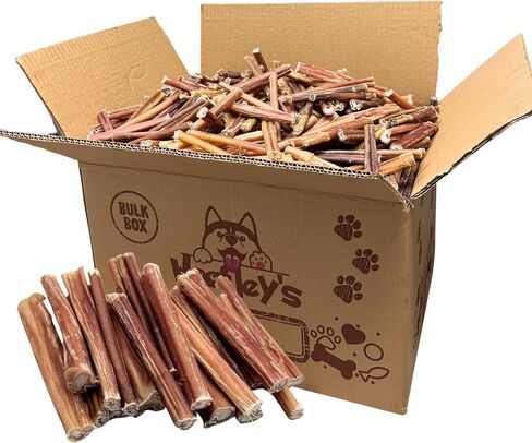 أعواد الفتوة العادية بحجم 4-5 بوصات من Woofley - (20 قطعة) - أعواد الفتوة للكلاب - عصا مضغ للكلاب تدوم طويلاً in Kuwait