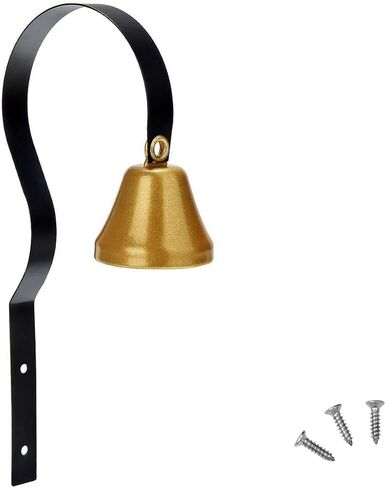 barkOutfitters GoGo Bell Dog Doorbell for Housebreaking/Housetraining Door Bell/Potty Training Your Poochie to Let You Know When They Need to Tinkle (Black, Qty 1) in Kuwait