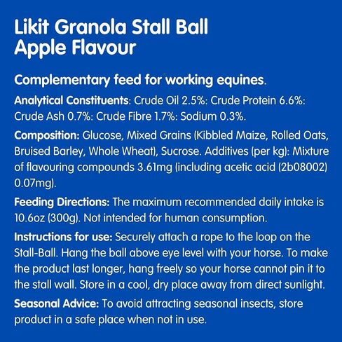 Likit Granola Stall Ball Apple Apple 3.53lb in Saudi Arabia
