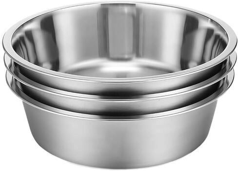 Summark Stainless Steel Raised Cat Food Bowl for 2 Bowls, 5.5-Inch Replaceable Cat Bowl, Pack of 2 （Not fit 4.7 inch 3 Bowls） in Kuwait