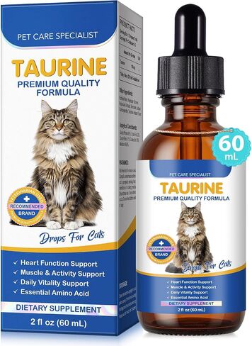 Taurine Drops for Cats – Essential Liquid Amino Acid for All Life Stages in Kuwait