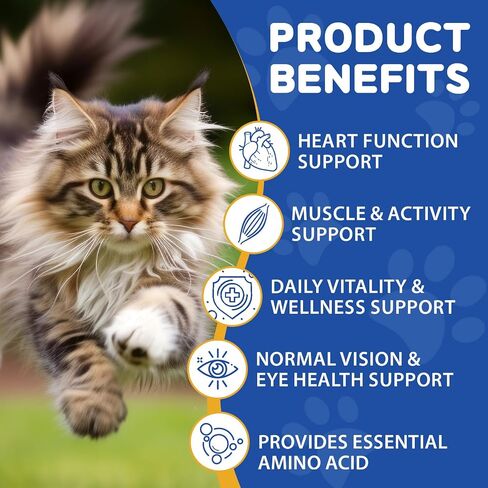 Taurine Drops for Cats – Essential Liquid Amino Acid for All Life Stages in Kuwait