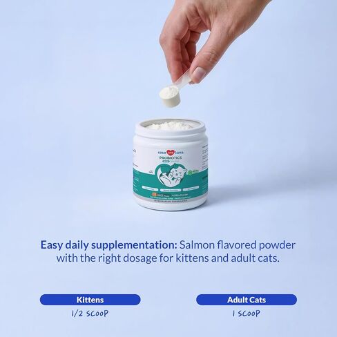 Cat Probiotics with Prebiotics for Cats Digestive Health & Diarrhea Support in Kuwait