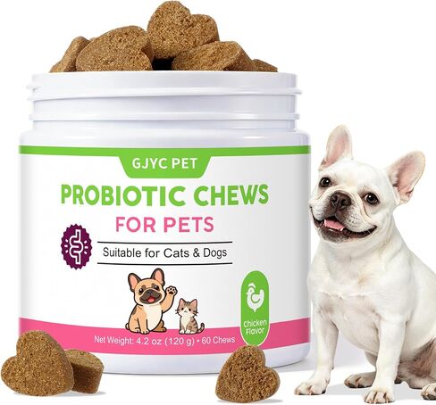 French Bulldog Probiotics - All Life Stages, Chicken Flavor in Saudi Arabia