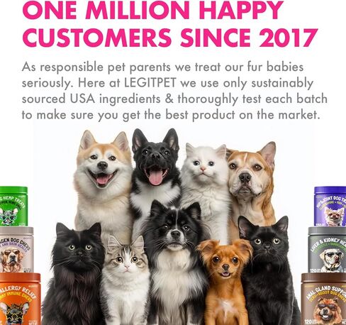 LEGITPET Probiotic Cat Treats with Prebiotics – Digestive Support Soft Chews with Pumpkin & Papaya – Supports Gut Health, Stool Quality & Immune Function – 100 Pet Chicken-Flavored Chews in Saudi Arabia