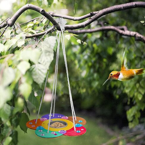 DIY Wooden Bird Feeders Craft Kits, Arts & Craft Outdoor Toys for Kids 4-12 in Kuwait