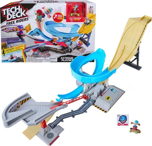Tech Deck Free Riders Extreme Motorized Fingerboard Playset Ages 5+ in Kuwait