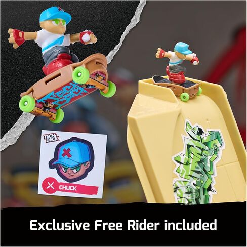 Tech Deck Free Riders Extreme Motorized Fingerboard Playset Ages 5+ in Kuwait