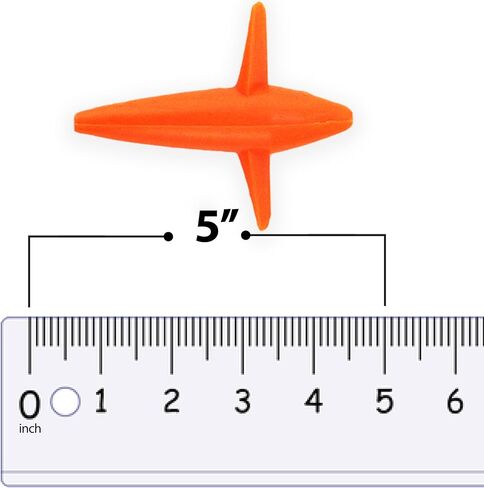 5" Bird Teaser Orange 10 Pieces in Kuwait