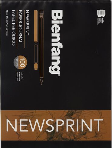 Bienfang 18 by 24-Inch Newsprint Paper Pad, 100 Sheets (R330257) in Saudi Arabia