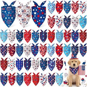 Abbylike 50 Pcs Halloween Dog Bandanas Bulk, Pumpkin Ghost Bat Skull in Kuwait