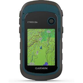 Garmin 010-02256-00 eTrex 22x, Rugged Handheld GPS Navigator, Black/Navy in Kuwait