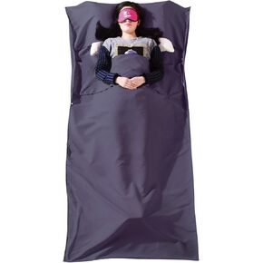 TRIWONDER Sleeping Bag Liner Cotton Camping Travel Sheet Sleep Sack Adult for Hostels Outdoor Picnic Planes Trains in Saudi Arabia