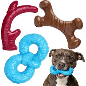 Aipper Dog Puppy Toys 20 Pack, Puppy Chew Toys for Fun and Teeth Cleaning, Plush Squeaky Toys, Dog Treat Dispenser Ball, Tug of War Toys, Puppy Teething Toys, Dog Rope Toys for Medium to Small Dogs in Kuwait