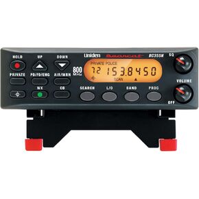 Uniden BC355N 300-Channel Base/Mobile Scanner، التقاط المكالمات القريبة، نطاقات البحث المبرمجة مسبقًا، NOAA للطقس، الطيران، البحرية، السكك الحديدية، NASCAR، وخدمات الطوارئ "غير الرقمية" in Kuwait