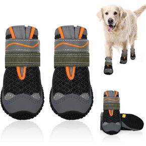 SlowTon Dog Shoes for Large Small Medium Dogs - Breathable Dog Boots in Saudi Arabia