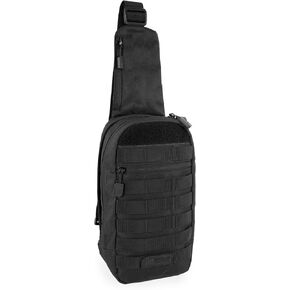 Highland Tactical Tactical Sling Bag, Black in Kuwait