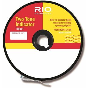 Rio Fly Fishing Tippet 2-Tone Indicator Tippet 4X Fishing Tackle, Clear in Saudi Arabia