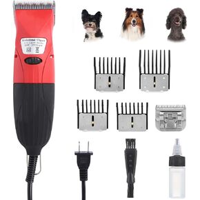 DUCKBOY 35W Pet Clipper Grooming Kit, 4 Interchangeable Blades, 3m Cable in Saudi Arabia