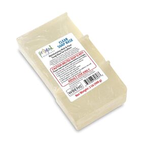 Primal Elements Clear Soap Base - Moisturizing Melt and Pour Glycerin Soap Base for Crafting and Soap Making, Easy to Cut, Unscented - 2 Pound in Saudi Arabia