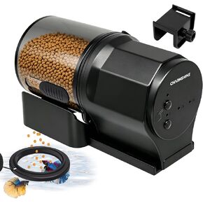Automatic Fish Feeder for Aquarium One-Touch Easy Setup with 8/12/24 Timers in Kuwait