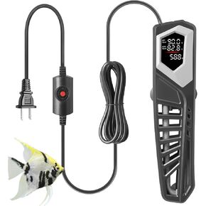 HITOP 500W Digital Aquarium Heater, Submersible Large Fish Tank Heater with Temperature Display and External Controller for Fish Tank up to 150Gallon in Saudi Arabia