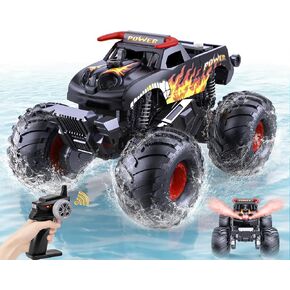 1:16 Amphibious RC Monster Truck All Terrain Remote Control Car Toys in Saudi Arabia