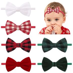 40 قطعة من عصابات الرأس للفتيات الصغيرات من jollybows، شريط شعر مطاطي، إكسسوارات شعر لحديثي الولادة والرضع والأطفال | إكسسوارات الشعر ذات القوس الشريطي لحديثي الولادة والأطفال الصغار والأطفال in Kuwait