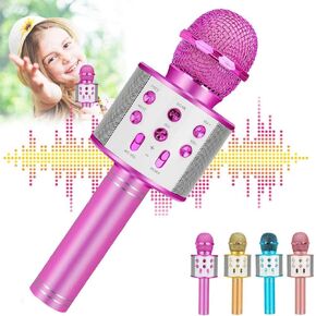Kids Karaoke Microphone for Girls Ages 3-8, Fun for Home & Party in Kuwait