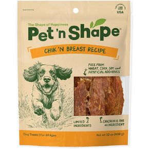 Pet 'n Shape Chik 'n Breast Recipe, Natural Jerky Dog Treats, 16 oz in Kuwait