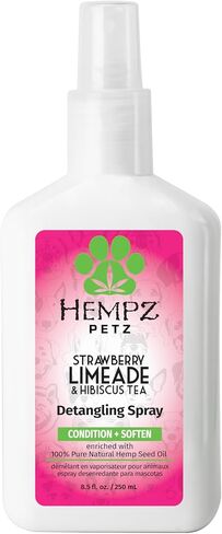 Hempz Dog Detangling Spray, Refreshing Scent, Strawberry & Limeade, 8.5 OZ in Saudi Arabia