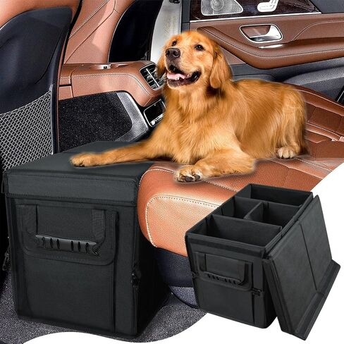 Car Seat Extender for Dogs, Backseat Extender for Large Dog up to 180 LBS, Foldable Back or Front Seat Extender for Most Cars Car Organizer Gap Filler in Kuwait
