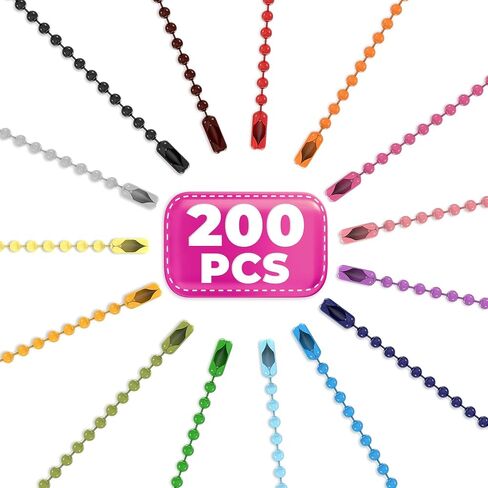100 Pcs Plastic Keychain Clip Bulk, 15 Assorted Colors, Lobster Claw Clasps in Kuwait