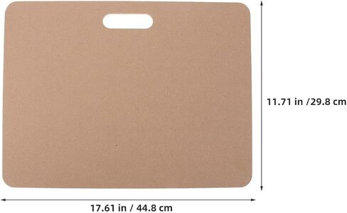 Wooden Pottery Wedging Board with Handle, Reversible 12x18 in Saudi Arabia