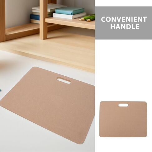 Wooden Pottery Wedging Board with Handle, Reversible 12x18 in Saudi Arabia
