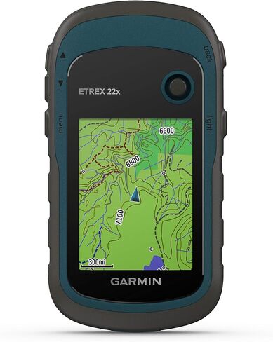 Garmin 010-02256-00 eTrex 22x, Rugged Handheld GPS Navigator, Black/Navy in Kuwait