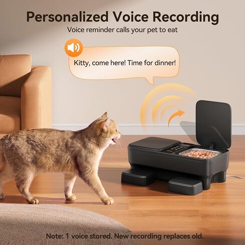 Meowant Automatic Wet Food Cat Feeder, Semiconductor Cooling & Pre-Heating in Kuwait