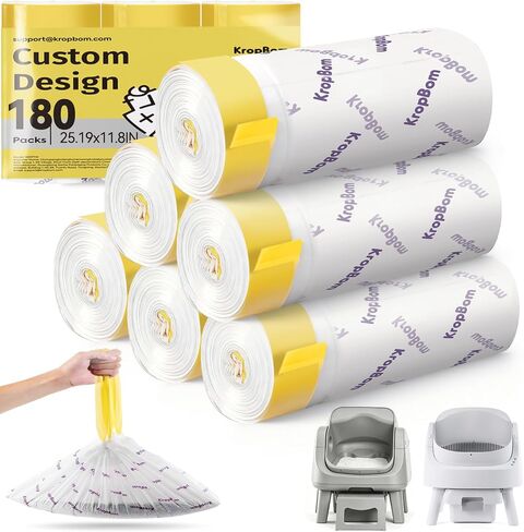 80 Count Cat Litter Box Bags Compatible with PetPivot AutoScooper 11/12 in Saudi Arabia