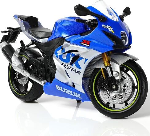 1:12 Die-cast Motorcycle Compatible for Suzuki GSX R1000R in Saudi Arabia