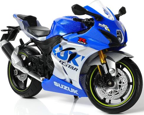 1:12 Die-cast Motorcycle Compatible for Suzuki GSX R1000R in Saudi Arabia