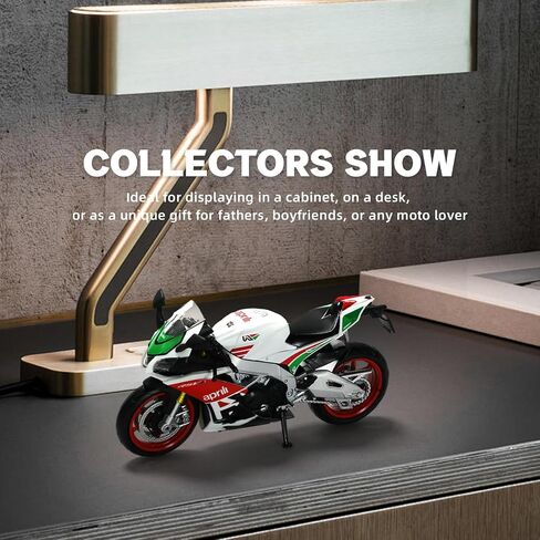 1:12 Die-cast Motorcycle Compatible for Aprilia RSV4 RR1000 in Saudi Arabia